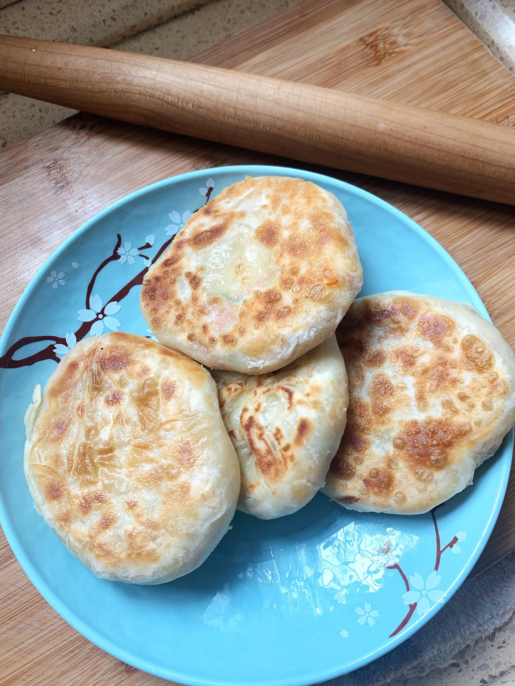 外酥里香素馅儿饼的做法