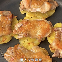 好吃到转圈圈！菠萝鸡腿排，做法简单到哭的做法图解5