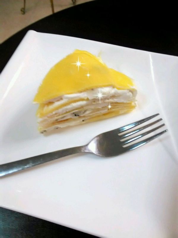 火龙果千层蛋糕