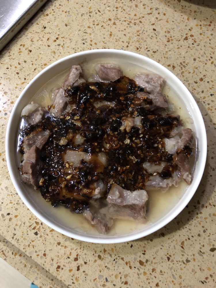 豆豉蒸排骨的做法
