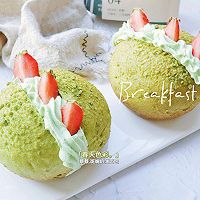 #带着美食出去浪#斑斓奶油面包的做法图解20