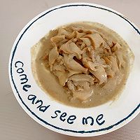 万物皆可炝—-酸菜鲍鱼肉片汤的做法图解5