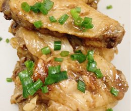 五香鸡翅（无油少盐煎鸡翅，孩子吃更健康，麻麻吃不长胖）的做法