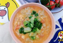 宝宝辅食：番茄三文鱼疙瘩汤【小鹿优鲜】的做法