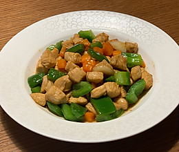 鸡胸肉炒甜椒的做法