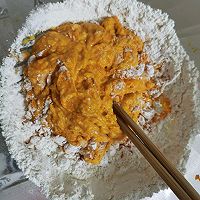颜值当当的南瓜包子,美味!的做法图解3