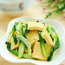 小白菜炒豆腐