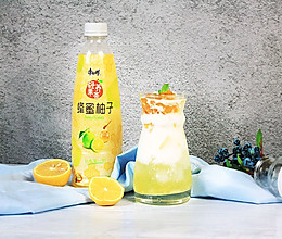 蜂蜜柚子牛奶的做法