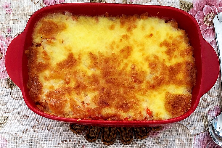 芝士焗饭的做法