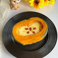 #刘畊宏女孩减脂饮食#南瓜蒸蛋的做法图解7