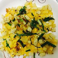 鸡蛋煎馒头的做法图解5