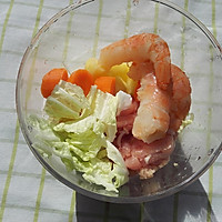 宝宝辅食---猪肉蔬菜虾丸的做法图解1