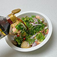 #珍选捞汁 健康轻食季#鲍鱼香螺捞汁海鲜的做法图解9
