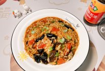 #名厨汁味正当夏#番茄茄子烩饭的做法