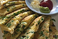 玉米面葱油饼的做法