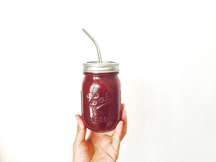 减脂代餐红菜头Smoothie的做法