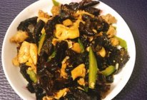 快手下饭菜系列-木耳青椒炒鸡的做法
