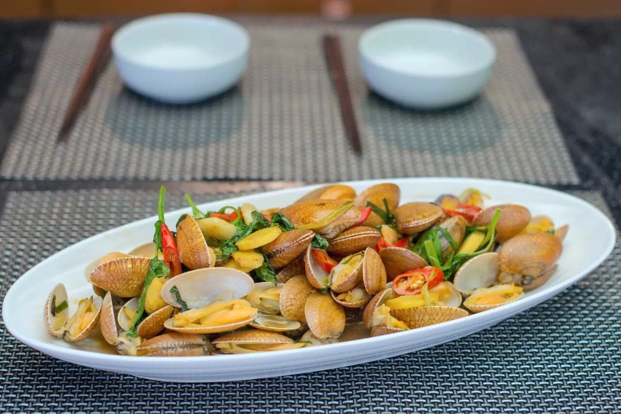 Stir fried sea melon seeds