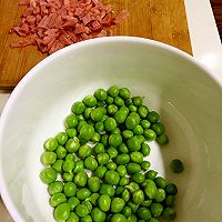 雪菜火腿丁面面的做法图解2
