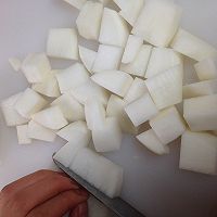 红烧豆瓣牛肉炖萝卜的做法图解2