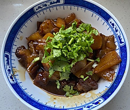 牛蹄筋炖白萝卜的做法