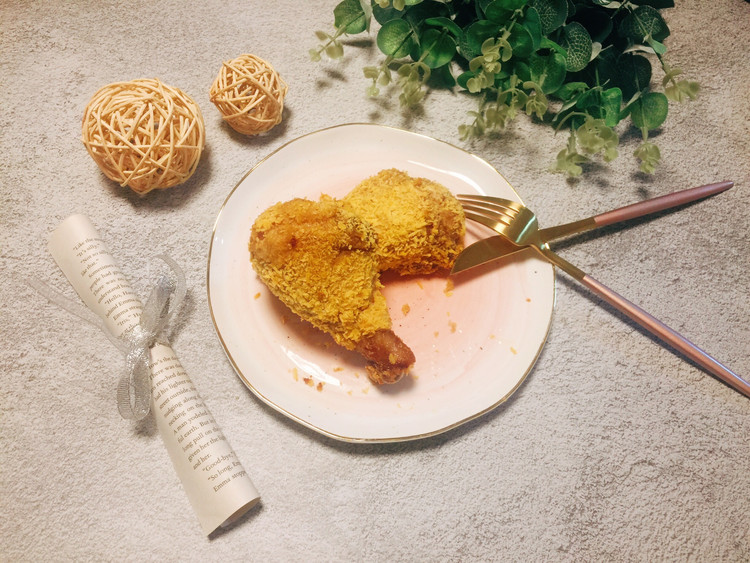 孜然香脆棒棒鸡腿（2人份）的做法