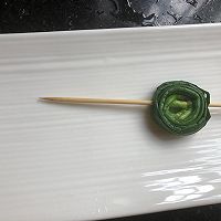 烤韭菜卷的做法图解4