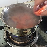 西红柿肉片鸡蛋汤的做法图解3