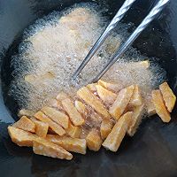 香香甜甜的拔丝红薯（地瓜）#金龙鱼橄调-橄想橄做#的做法图解7
