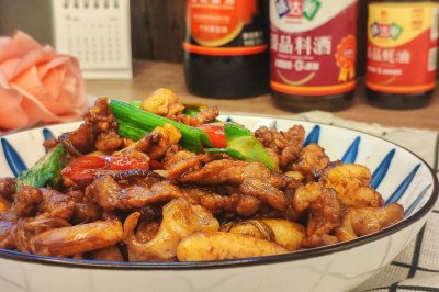 孜然肉丝鱿鱼
