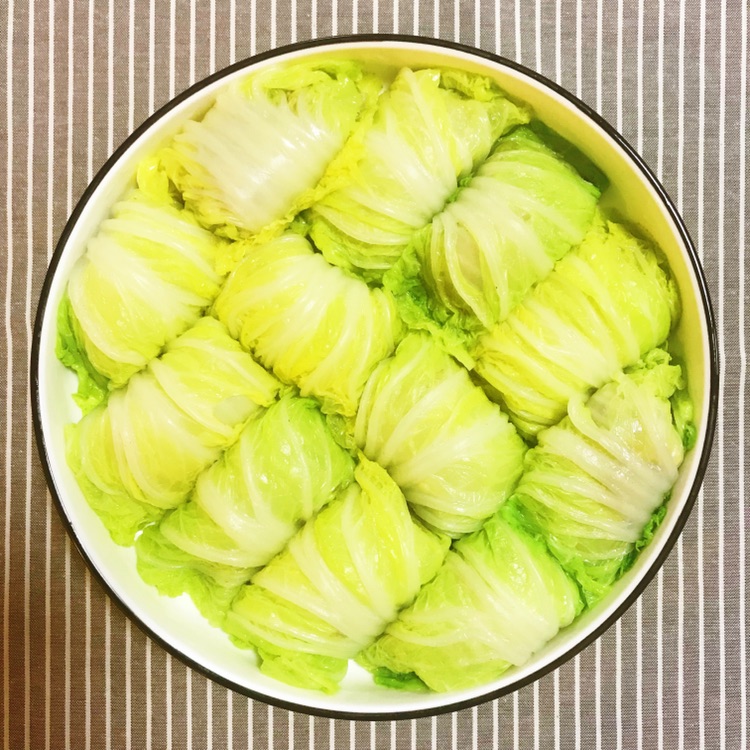 白菜翡翠卷的做法