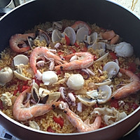 西班牙海鲜饭——利仁电火锅试用菜谱的做法图解12