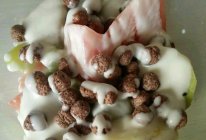 水果酸奶巧克力麦片的做法
