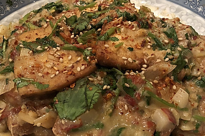 自制炸臭豆腐