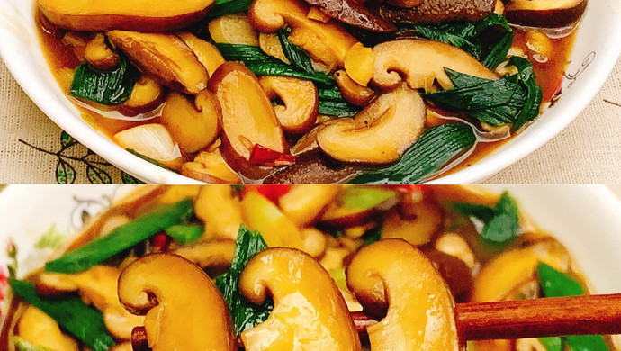 低脂美味～比肉还好吃的爆炒香菇