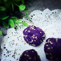 紫薯丸子（简单操作）的做法图解5