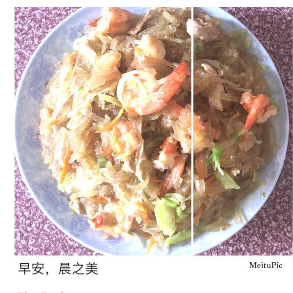 潮汕风，炒红薯粉条