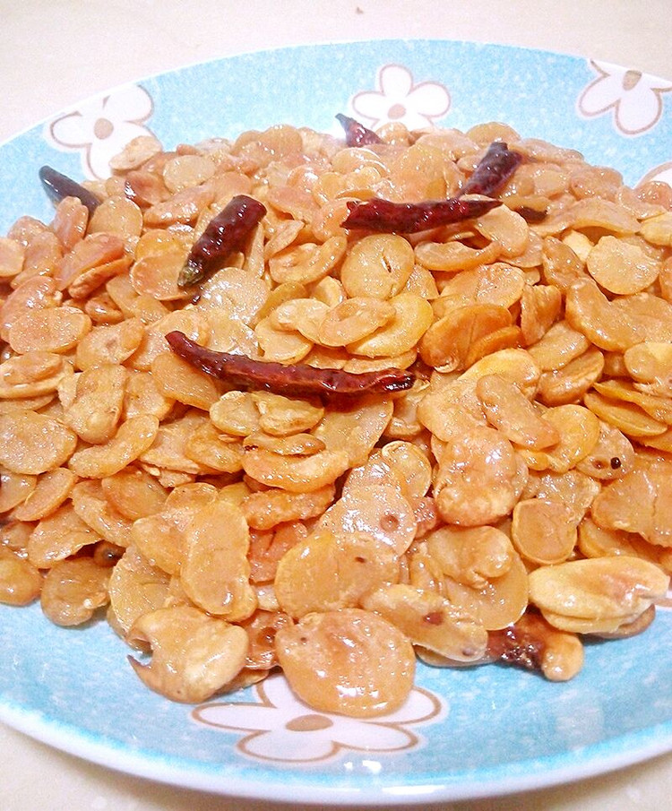油炸胡豆（蚕豆）的做法