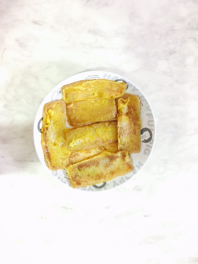 香煎鸡蛋椰汁年糕的做法