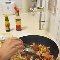 下饭绝杀快手菜干锅菜花，不用焯水轻松做出饭店味道的做法图解12