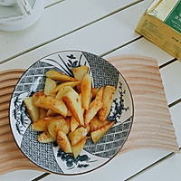 #奈特兰草饲营养美味#黄油煎薯角的做法图解10