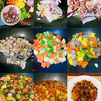 #米饭最强CP#超级无敌下饭的神菜土豆黑椒牛肉粒的做法图解11