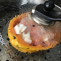 木瓜炖雪蛤的做法图解5