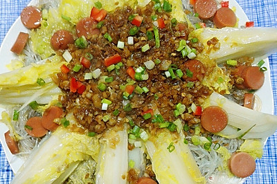 蒜蓉粉丝娃娃菜