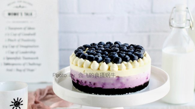 芝士就是力量——蓝莓奥利奥冻芝士蛋糕的做法