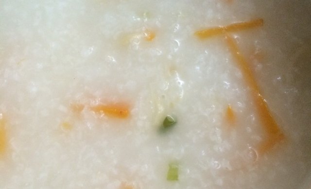 干贝胡萝卜砂锅粥