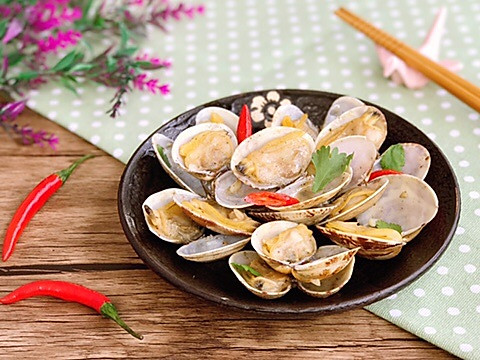 家常菜 沙茶炒蛤蜊