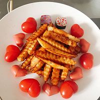 爱心狼牙土豆的做法图解3
