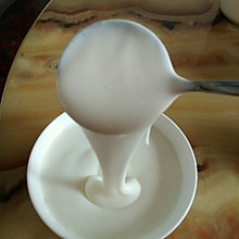 拉丝酸奶