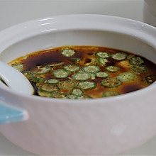 秋葵炖蛋